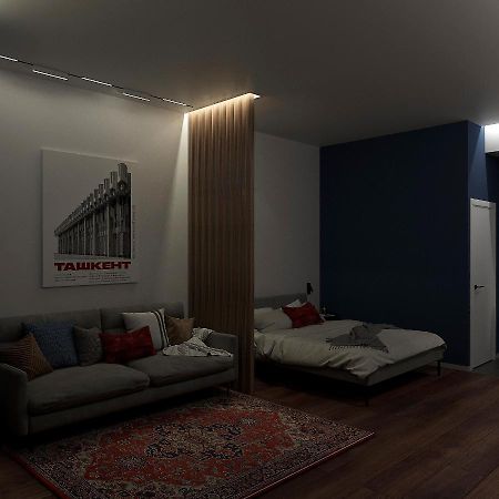 Blueloft 52 I Tashkent Apartment With Balcony Ngoại thất bức ảnh