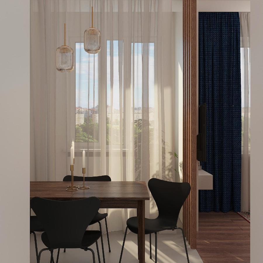 Blueloft 52 I Tashkent Apartment With Balcony Ngoại thất bức ảnh